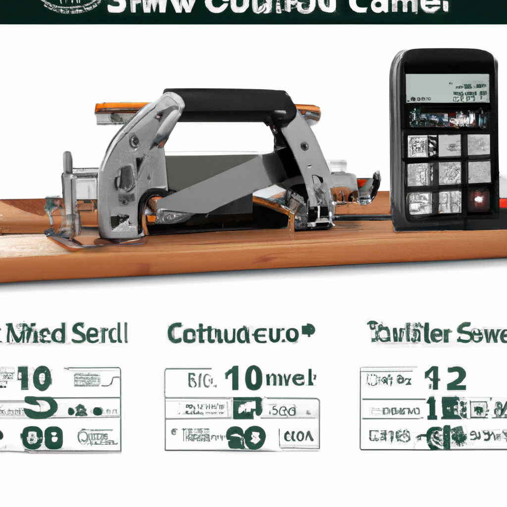 5 Cut Method Table Saw Calculator